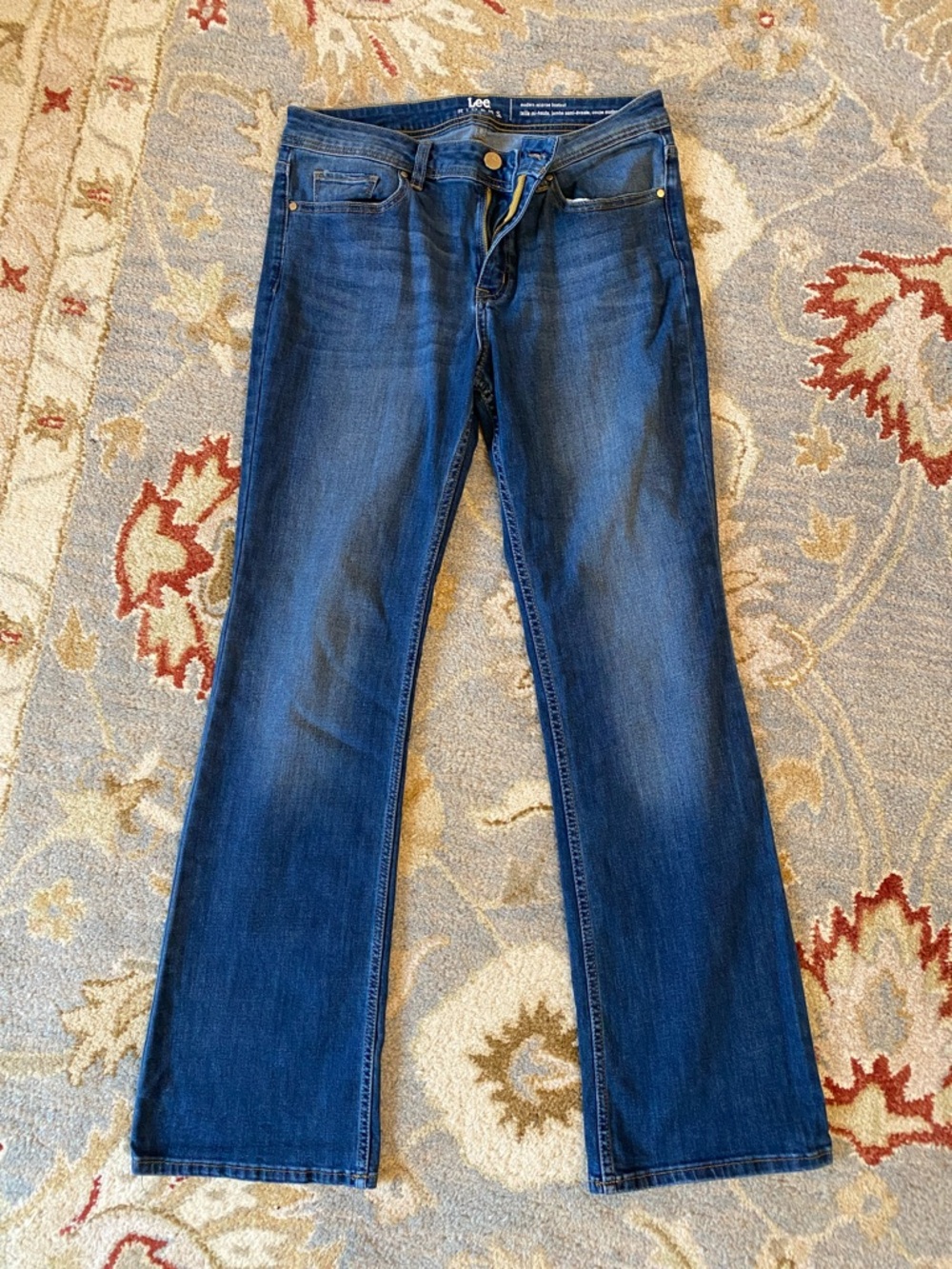Lee Riders Modern Mid-Rise Bootcut Women's Blue Jeans